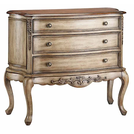 Bombe Leg Chest w/ 3 Drawers